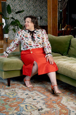 Load image into Gallery viewer, Yvonne Ruffle Blouse
