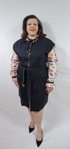 Ilsa Front Zip Dress with Belt