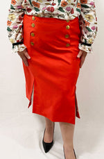 Load image into Gallery viewer, Ilsa Button Front Skirt
